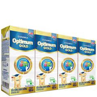 Sữa uống dinh dưỡng optimum gold - lốc 4 hộp x 180ml