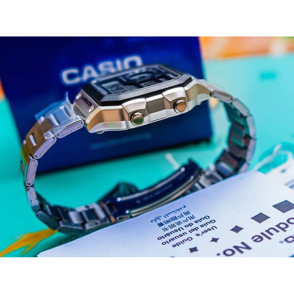 Đồng Hồ Nam Casio Dây Kim Loại 🍁FREESHIP🍁 Giảm 50k Khi Nhập Mã [CASIONAM] Đồng Hồ Casio Chính Hãng