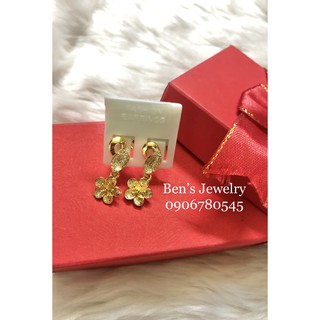 Bông tai xi vàng 24k