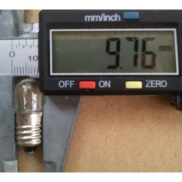 Bóng đèn sợi đốt đuôi xoáy E10 6.3V/12V/24V/36V