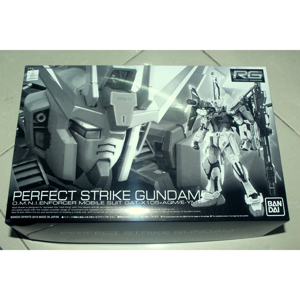 Mô hình lắp ráp RG 1/144 Perfect Strike Gundam Bandai