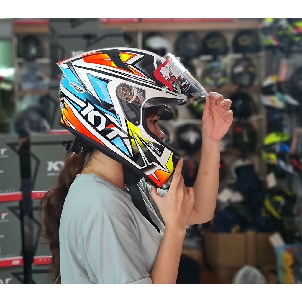 Nón bảo hiểm Fullface KYT TT tem Kasma chính hãng