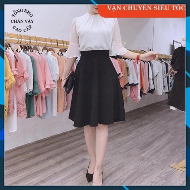 Ảnh Thật - Feedback Chân váy xòe nữ công sở cao cấp đẹp Tổng Kho CV44 đầm xòe túi | BigBuy360 - bigbuy360.vn