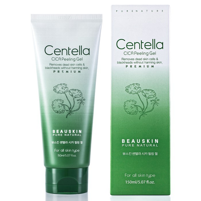 Tẩy da chết tái tạo phục hồi da Beauskin Centella Cica Peeling Gel Hàn Quốc.150ml