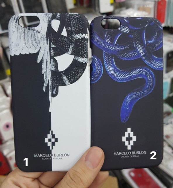 Ốp nhám HOT Marcelo Burlon Iphone đủ mã