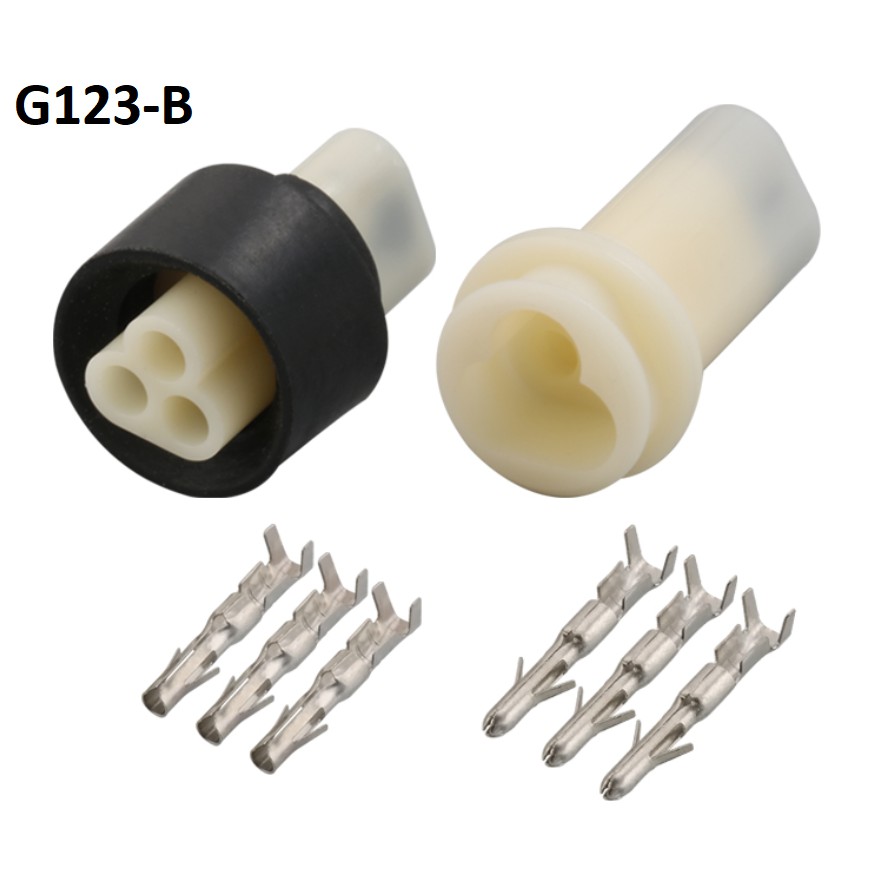 G123-Đầu nối ô tô 3 lỗ 3p