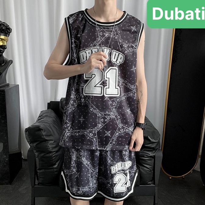 ĐỒ BỘ THỂ THAO BA LỖ BÓNG RỔ 21 THOÁNG MÁT- DUBATI FASHION