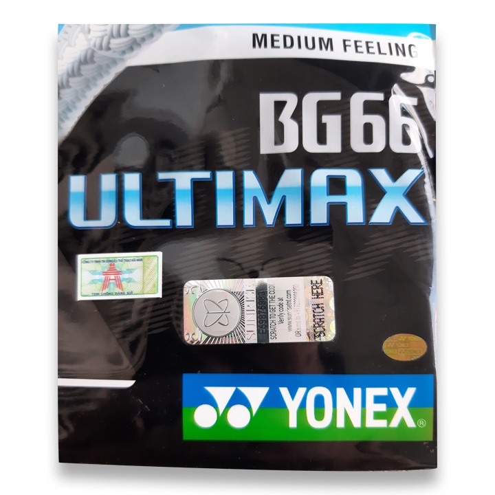 Dây đan vợt cầu lông Yonex BG 66 ULTIMAX 1 bộ