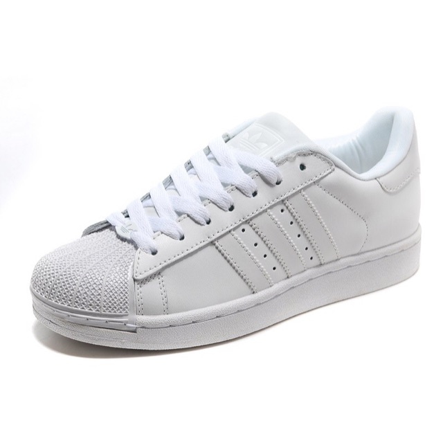 Giày super star all white