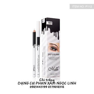 Chì trắng/đỏ kẻ viền môi