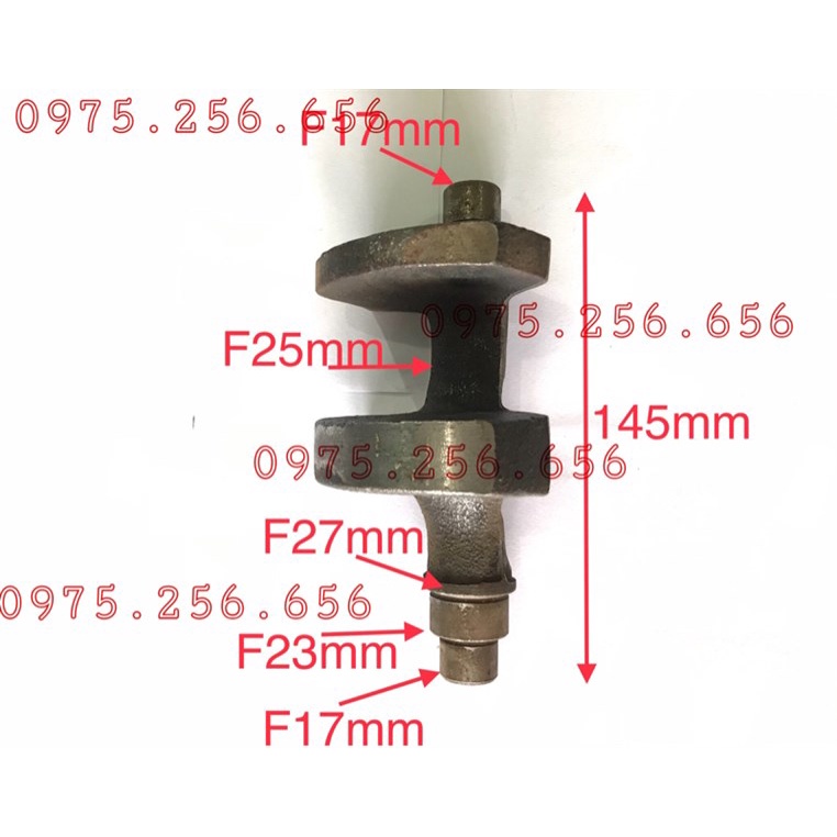 Trục cân bằng 186=188 phụ tùng máy cày phụ tùng máy nông nghiệp