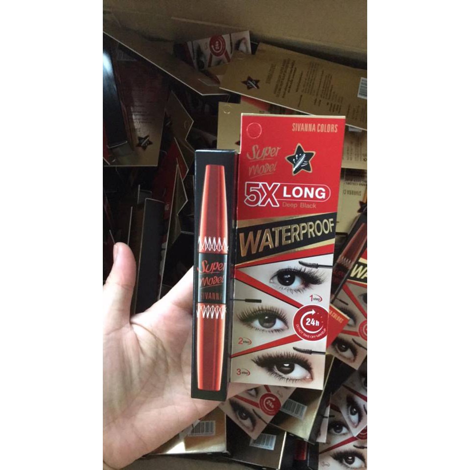 MASCARA 2 ĐẦU NỐI MI SIVANNA 5X LONG | BigBuy360 - bigbuy360.vn