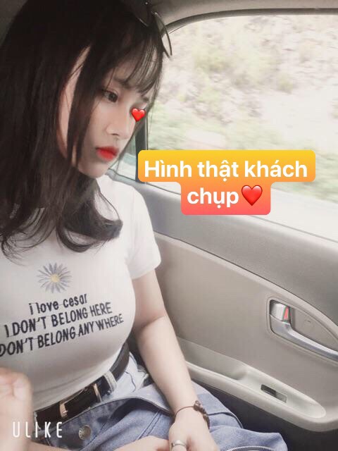 (Có hình thật) ÁO CROPTOP THÊU HOA CÚC 2 MÀU | BigBuy360 - bigbuy360.vn