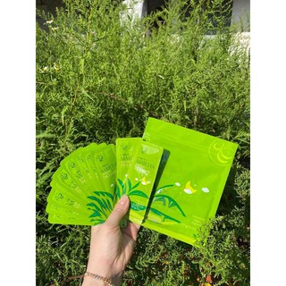 Mặt Nạ Ngủ Trà Xanh Matcha Laikou