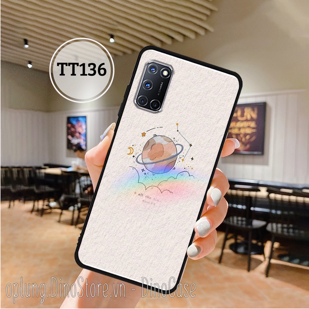 Ốp lưng Oppo A52/A92 - Oppo A32/A53 - Ốp điện thoại Oppo lưng cứng viền dẻo in hình vintage nhẹ nhàng dễ thương.