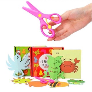 Bộ Cắt Dán Thủ Công An Toàn Cho Bé
