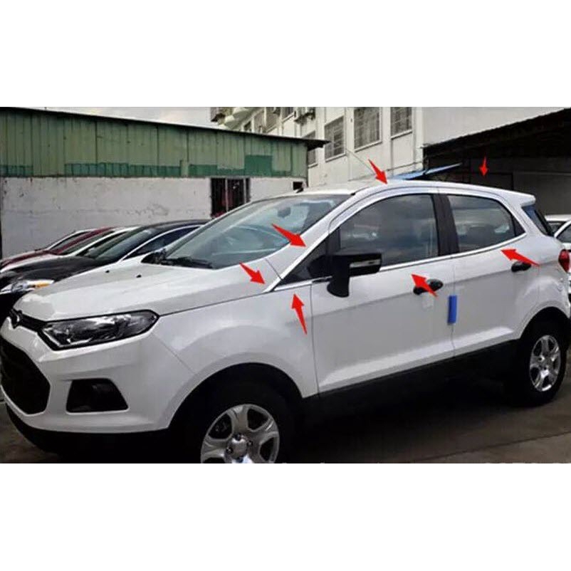 Nẹp chân và cong kính Ford Ecosport 