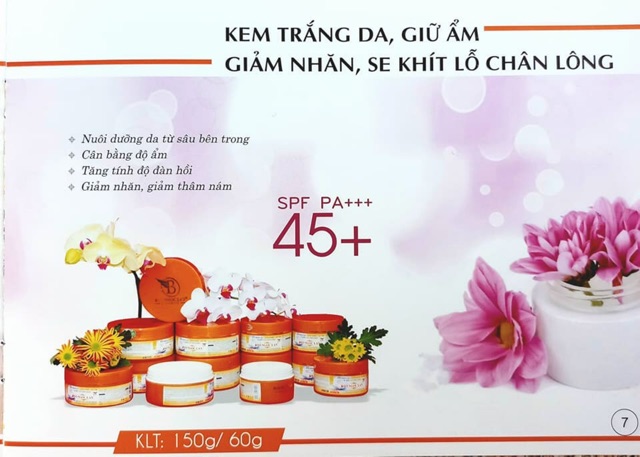 Kem dưỡng trắng toàn thân Bảo Ngọc Lan