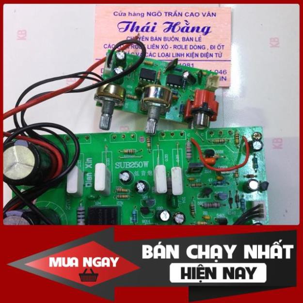 [ShopUyTín] Mạch lọc sub ampli 250 W giá cho 1 mạch [free.ship]