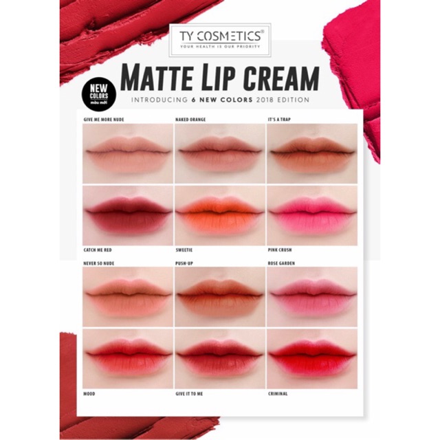 Son kem Ty Cosmetics