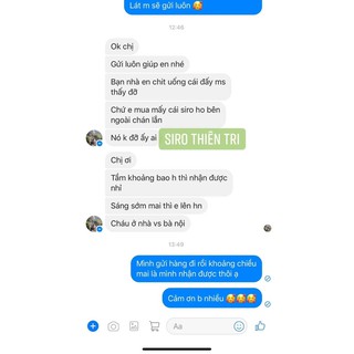 [MUA 1 TẶNG 1] SIRO HÚNG CHANH THIÊN TRI