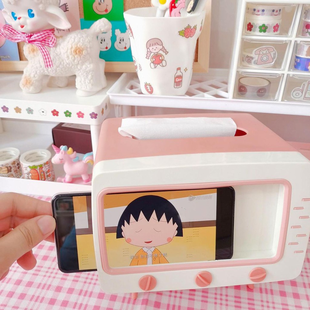 Hộp Đựng Khăn Giấy Hình TV - DC1079