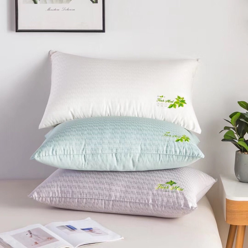 Gối bạc hà cao cấp size 50*70cm(1 cặp)
