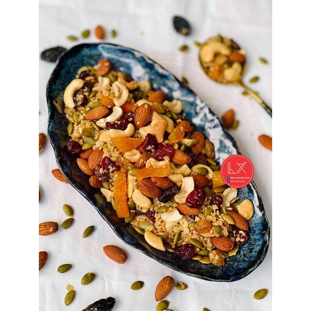 Ngũ cốc Granola - Các loại hạt