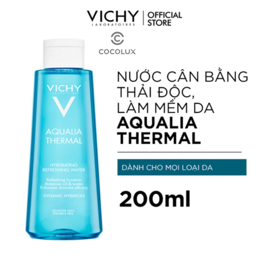 [Công Ty, Tem Phụ] Nước hoa hồng Aqualia Thèrmal Vichy-[COCOLUX]