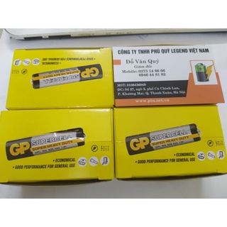 Pin AAA 1.5V GP Supercell 24PL-S2 gói 4 viên