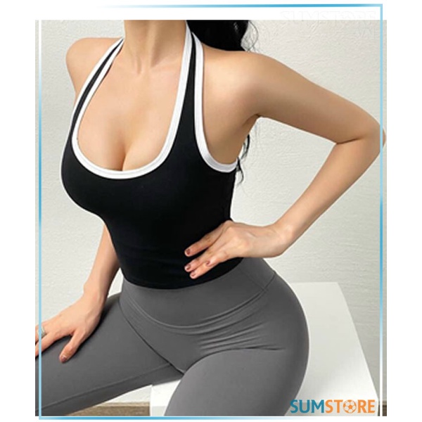 Áo croptop thể thao siêu xinh - Áo Yếm Thể Thao Nhiều Màu