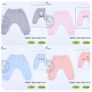 Quần mông thú dày sơ sinh DQ625