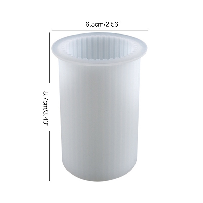 Khuôn Làm Đất Sét Hình Trụ Bằng Nhựa Resin DIY