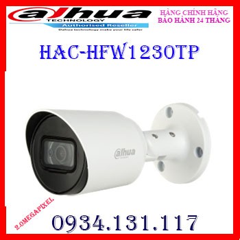 Camera HDCVI hồng ngoại 2.0 Megapixel DAHUA HAC-HFW1230TP