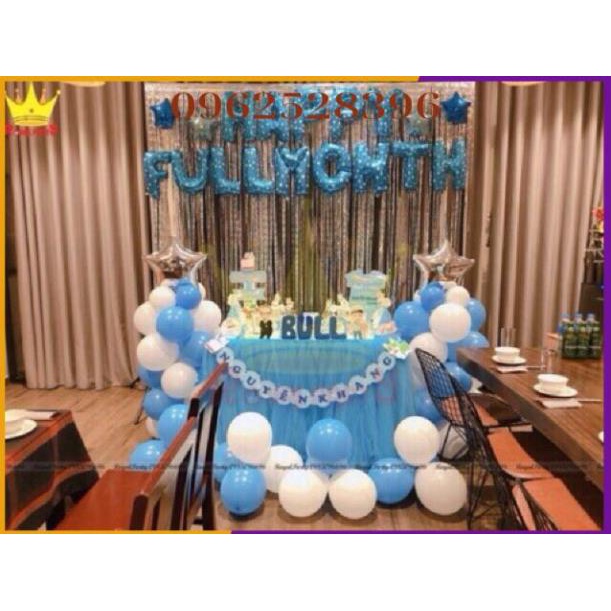 Bộ Bóng Chữ ❤️ Happy Fullmonth ❤️ nhiều mầu