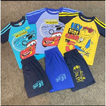 Bộ cộc tay bé trai, Bộ Quần Áo Bé Trai chất cotton mịn dễ chịu cho bé (10-25kg)