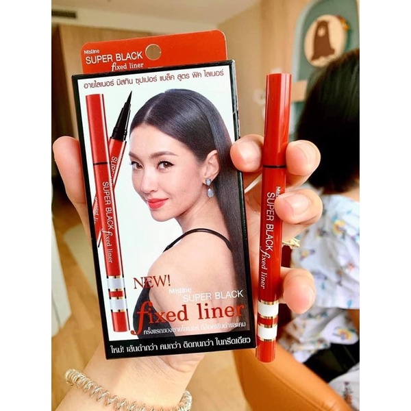 Bút Kẻ Mắt Mistine Super Black Fixed Liner cam kết chính hãng chuẩn 100%