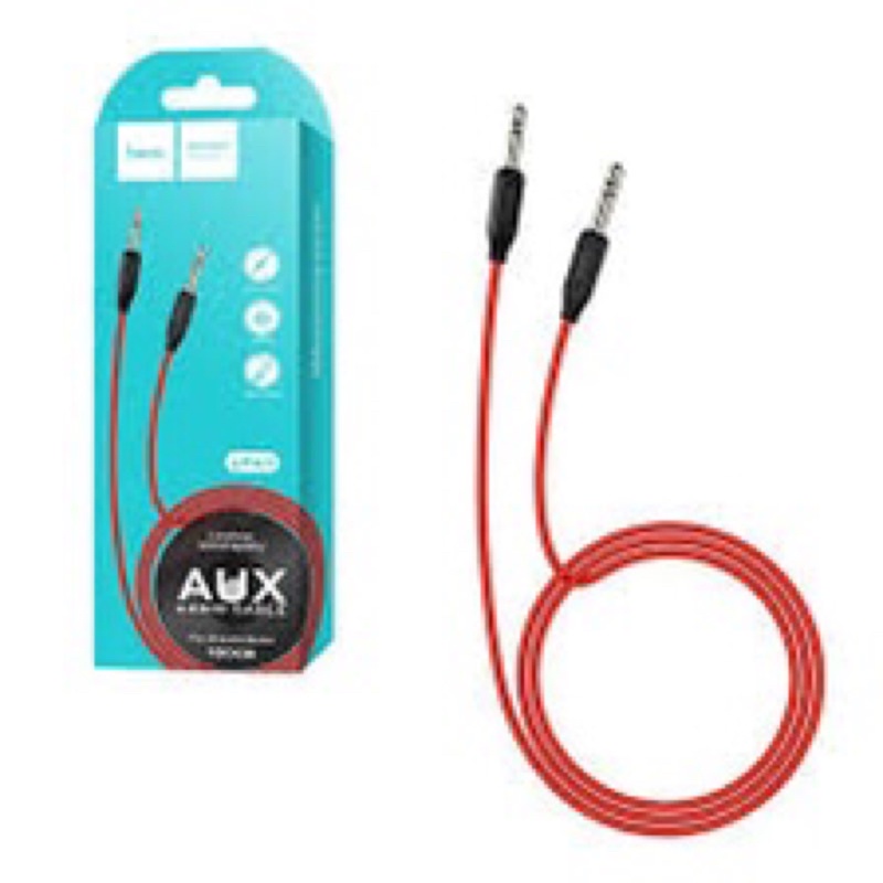 [BẢO HÀNH 3 TH] Cáp âm thanh 2 đầu 3.5mm AUX chính hãng Hoco UPA11 siêu bền dài 1 mét