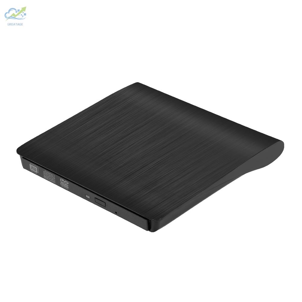 Đầu Đọc Đĩa Dvd Gắn Ngoài Chuẩn Usb 3.0 Cho Windows Linux Mac 9.5mm