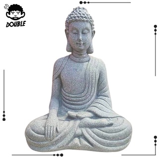 Set 2 Tượng Phật Mini Trang Trí Nhà Cửa