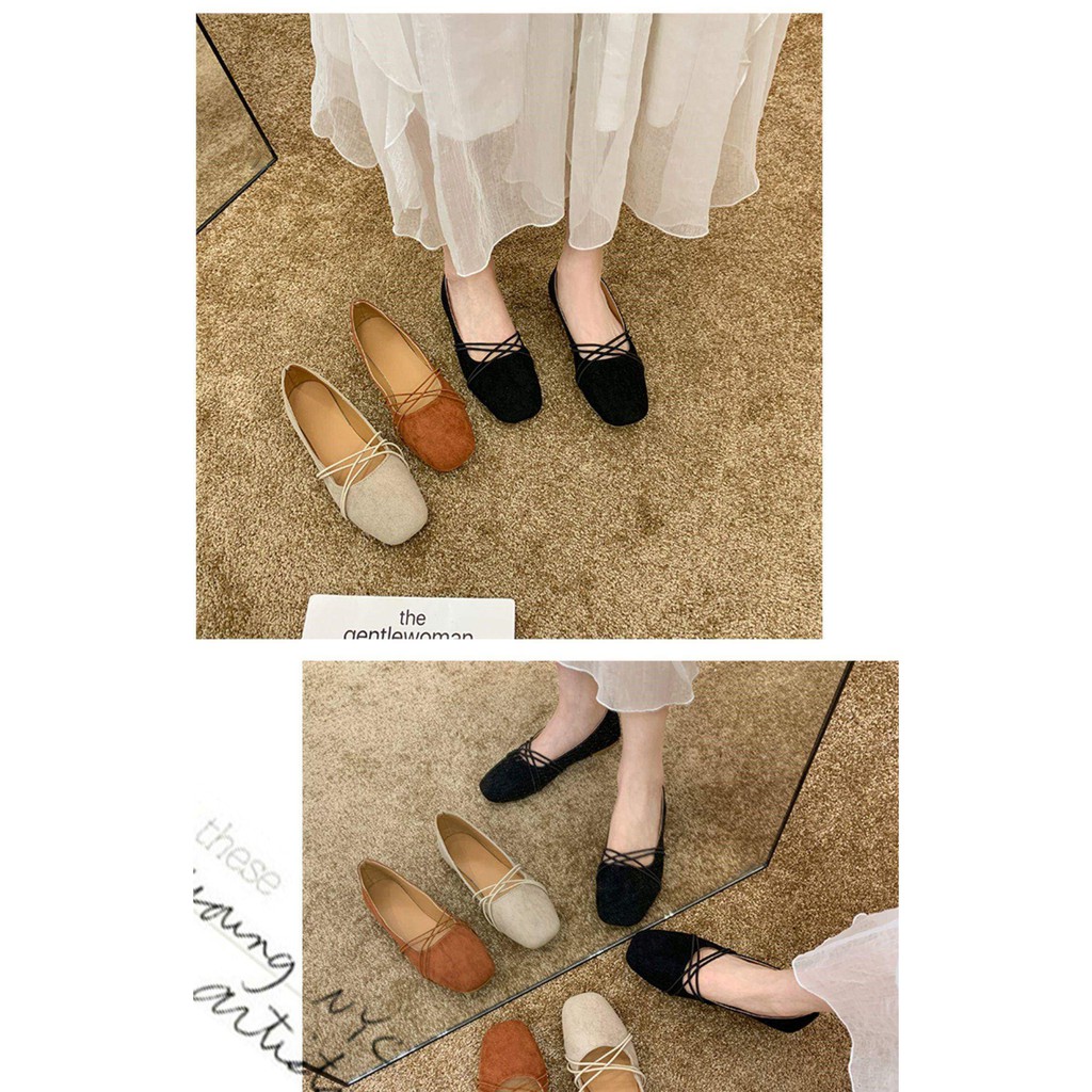 Giày Búp Bê Nữ Phong Cách Vintage 2021 | BigBuy360 - bigbuy360.vn