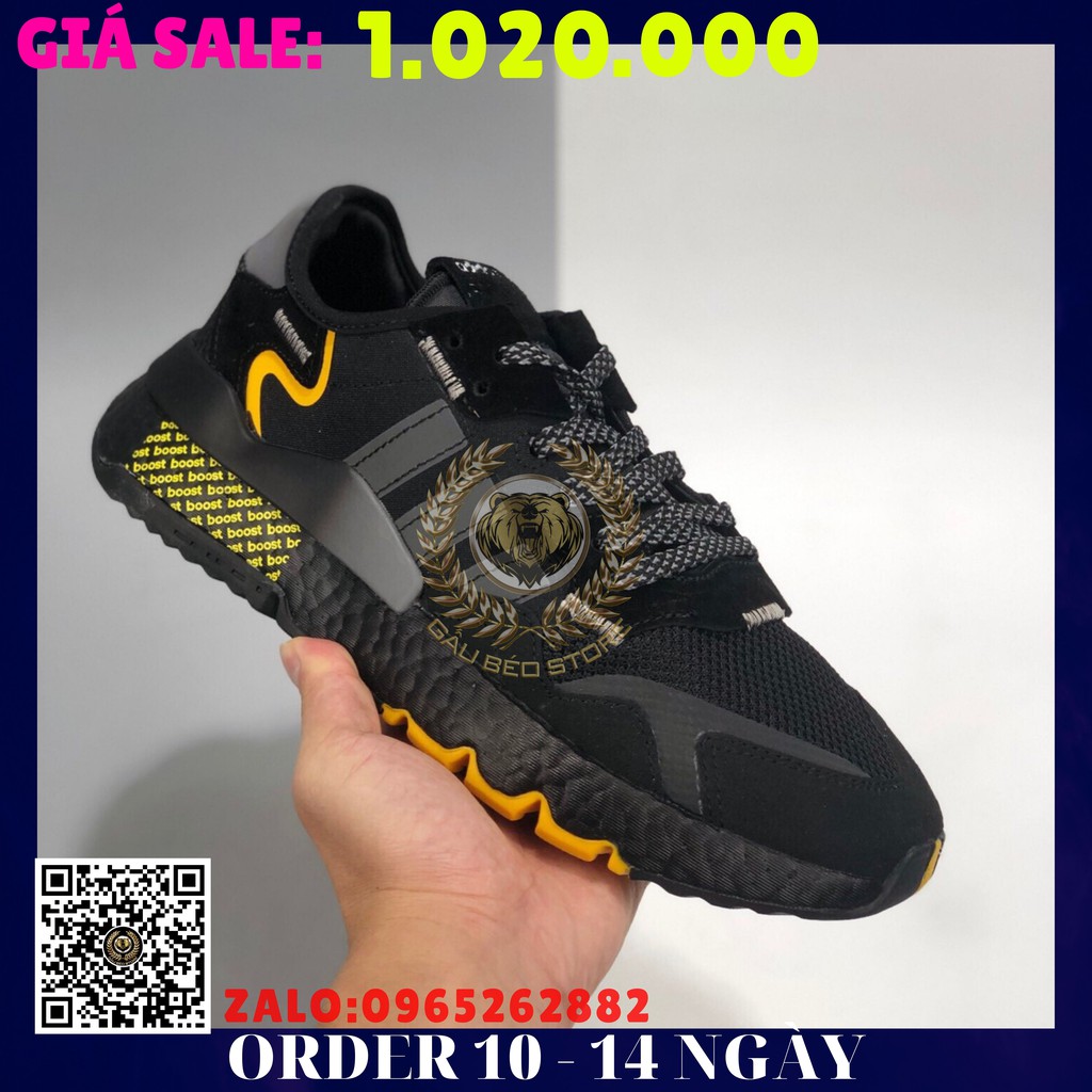 GIÀY SNEAKER MÃ SẢN PHẨM_NIKE Nite Jogger 2019 Boost NHIỀU MÀU PHONG CÁCH FULLBOX + FREESHIP