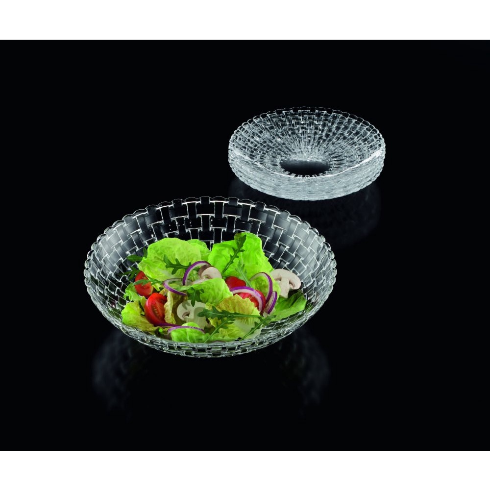 Đĩa sâu lòng, bát Nachtmann Bossa Nova, kích thước 30cm, mã 77688, pha lê cao cấp, nhập khẩu từ Đức