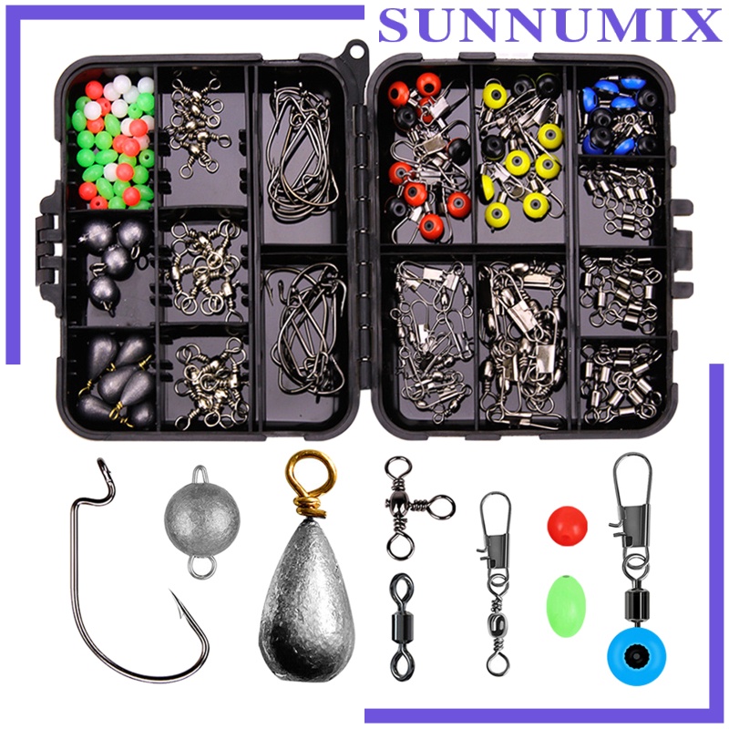 Set 165 Phụ Kiện Câu Cá Chuyên Dụng