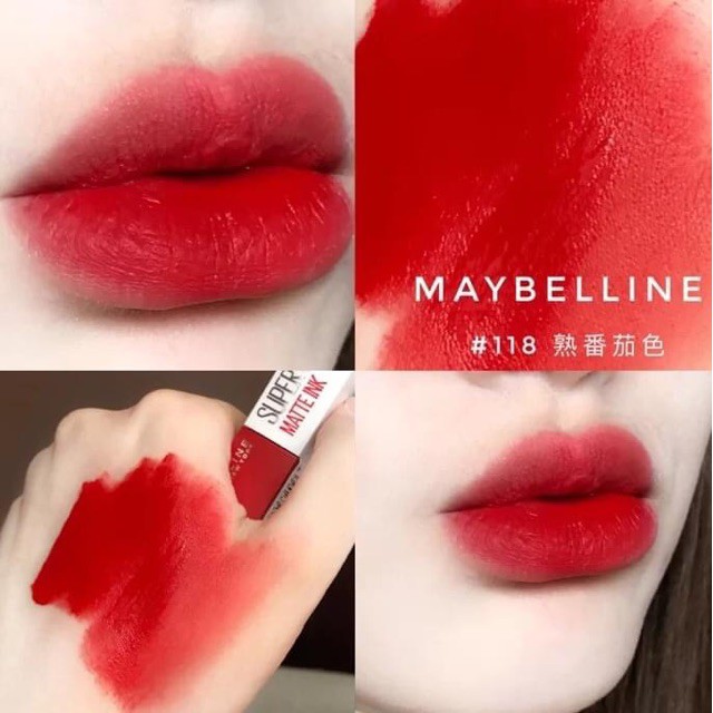 Son Kem Lì Lâu Trôi Maybelline Superstay Matte Ink Ambitious 3.9g