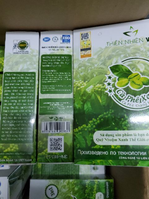 [ GIẢM GIÁ ] Cà Phê Xanh hộp nhỏ 10 gói ( mẫu mới nhất tem cào điện tử ) | BigBuy360 - bigbuy360.vn