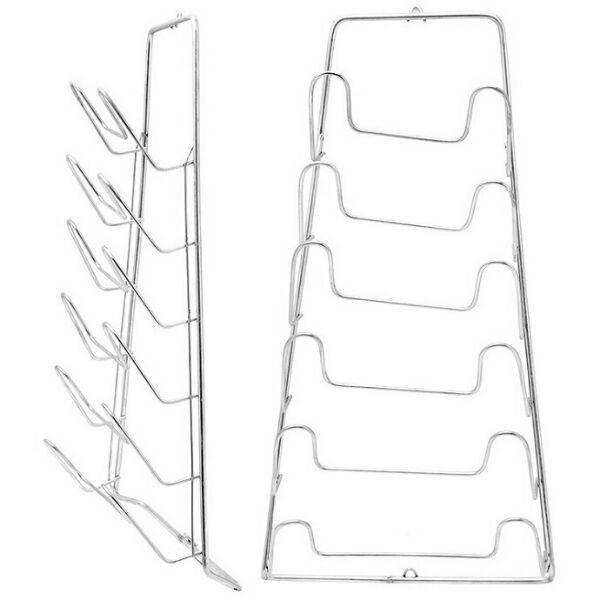 Giá treo để vung xoong nồi, Dao Thớt inox 7 tầng