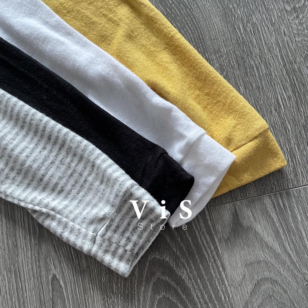 ÁO THUN LEN NỮ TAY DÀI