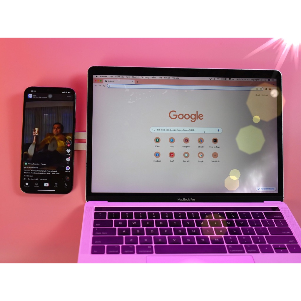 Giá Đỡ Nhôm Điện Thoại Wiwu Laptop Extender Phone Bracket