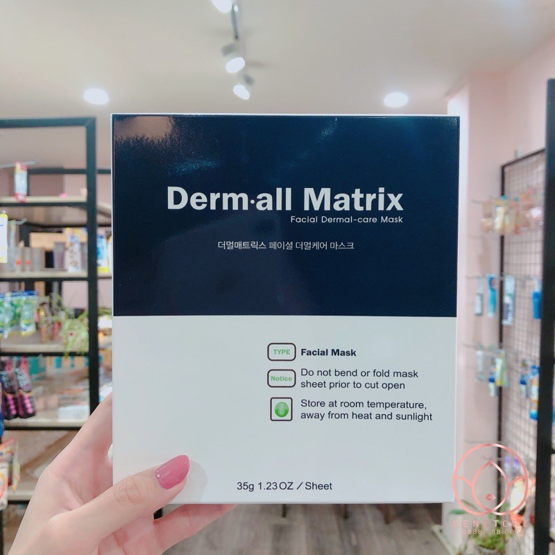 MẶT NẠ DERM ALL MATRIX FACIAL DERMAL - CARE MASK (4 miếng/hộp )
